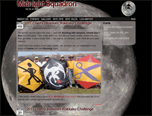 Tablet Screenshot of midnightsquadron.org